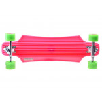 Longboard Hudora CruiseStar Skateboard ružovo-zelený 75,5 cm 